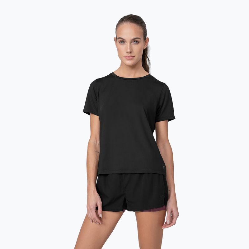 Tricou de antrenament pentru femei 4F H4Z22-TSDF010 negru