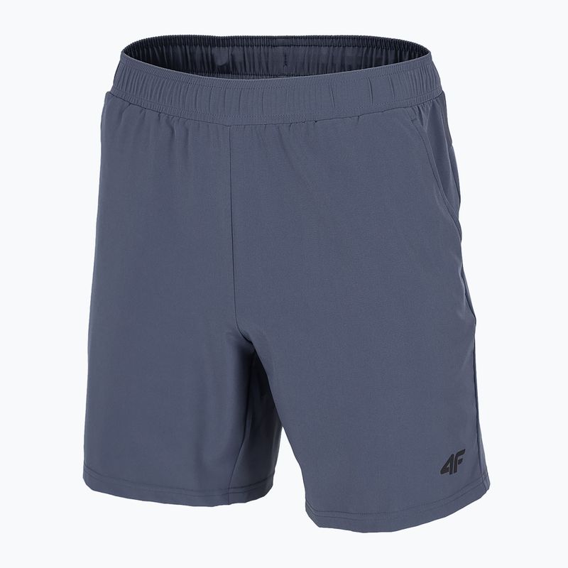 Pantaloni scurți de antrenament 4F pentru bărbați H4Z22-SKMF010 gri închis 3