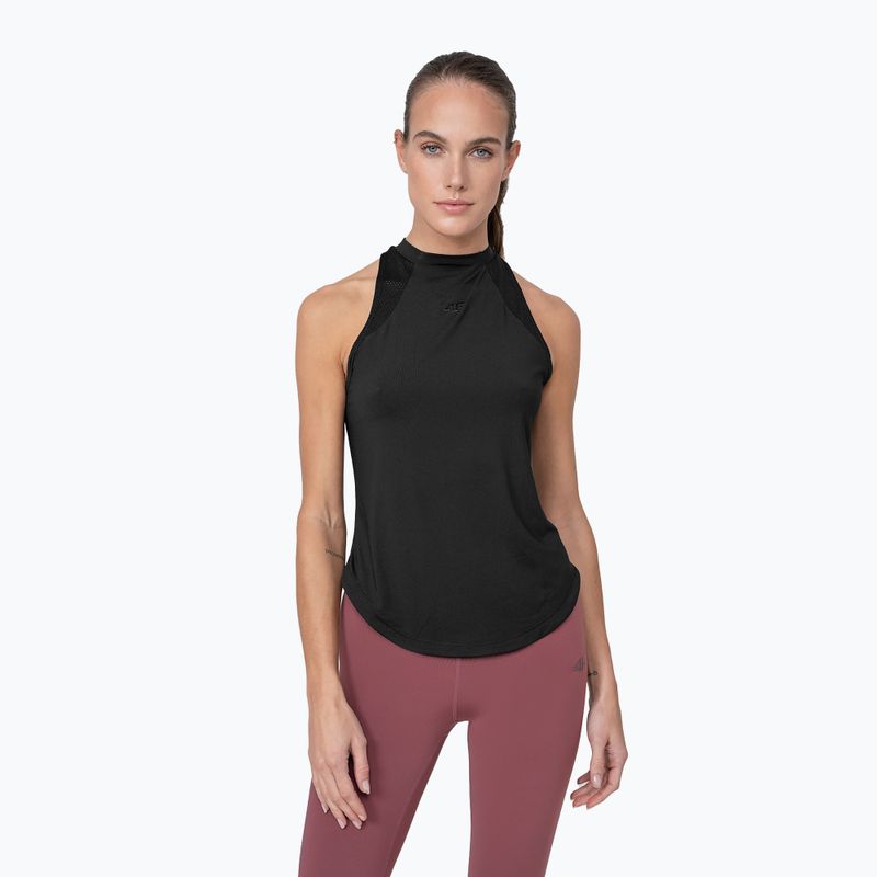 Tricou de antrenament pentru femei 4F H4Z22-TSDF016 negru