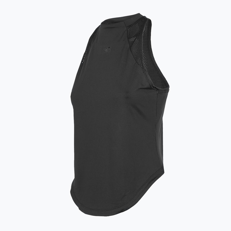 Tricou de antrenament pentru femei 4F H4Z22-TSDF016 negru 3