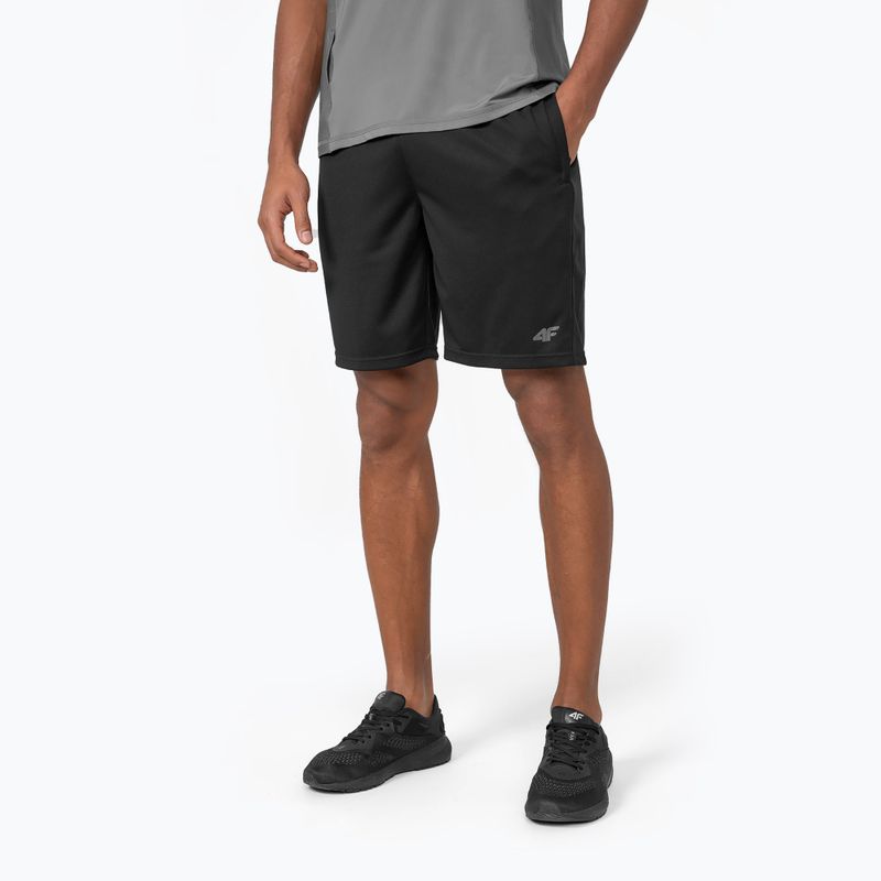 Pantaloni scurți de antrenament pentru bărbați 4F H4Z22-SKMF012 negru