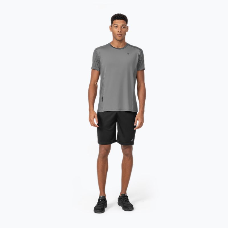 Pantaloni scurți de antrenament pentru bărbați 4F H4Z22-SKMF012 negru 2