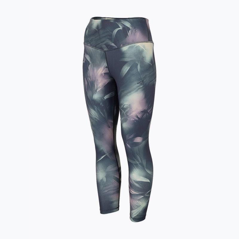 Pantaloni de yoga pentru femei 4F H4Z22-SPDF016 albastru marin 3