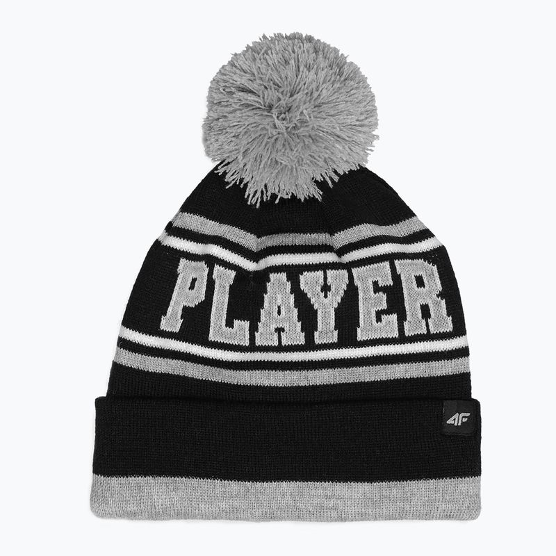 Căciulă de iarnă pentru copii 4F negru HJZ22-JCAM005 7