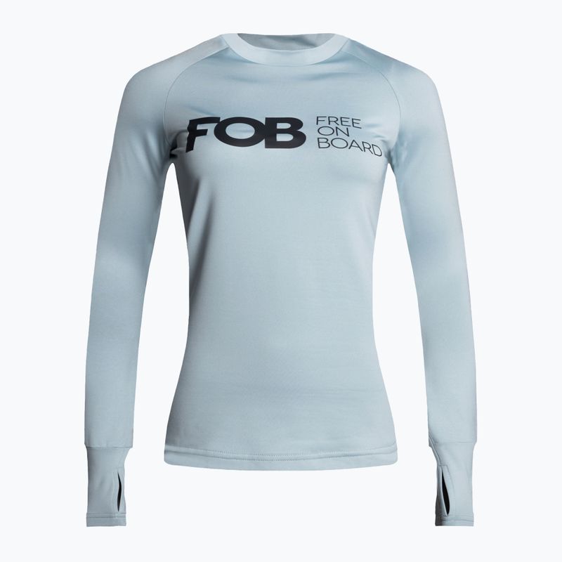 Tricou termic pentru femei 4F albastru H4Z22-BIDD030