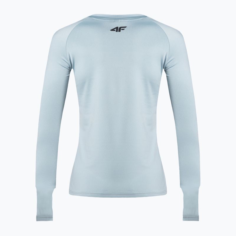 Tricou termic pentru femei 4F albastru H4Z22-BIDD030 2