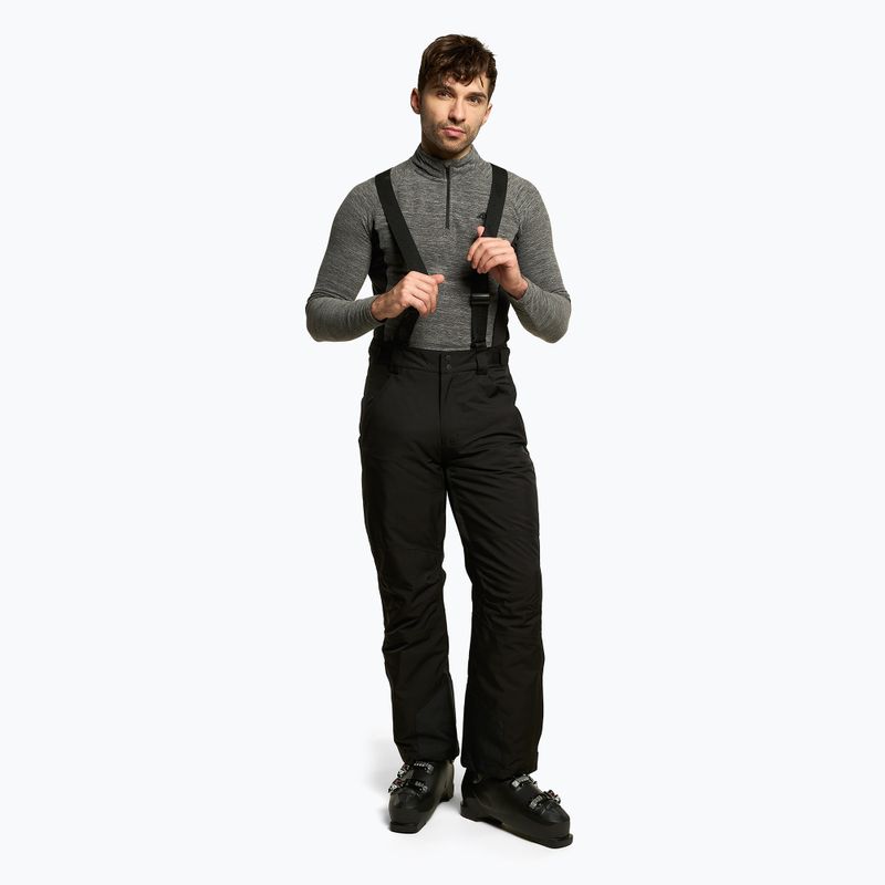 Pantaloni de schi pentru bărbați 4F negru H4Z22-SPMN003