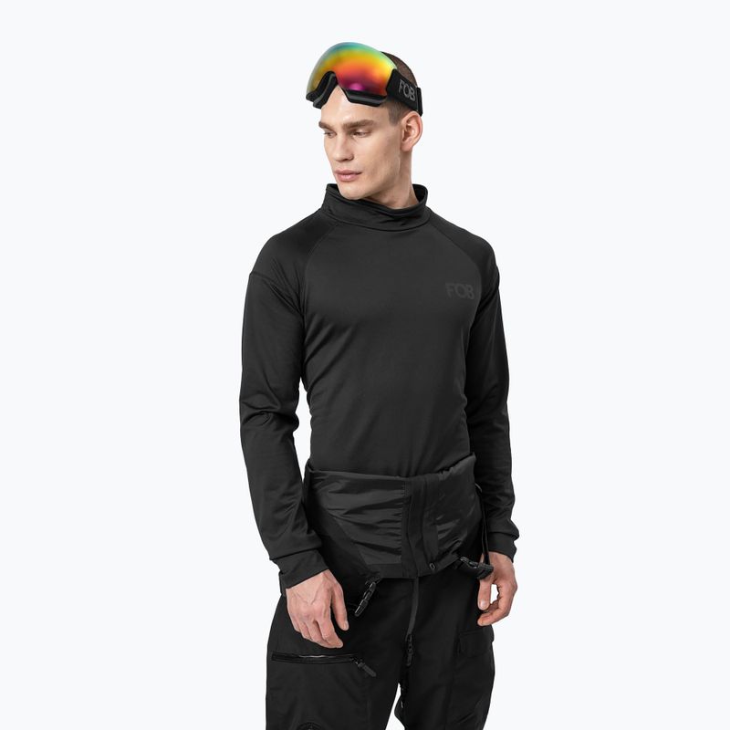 Bluză termică pentru bărbați 4F BIMD033 deep black
