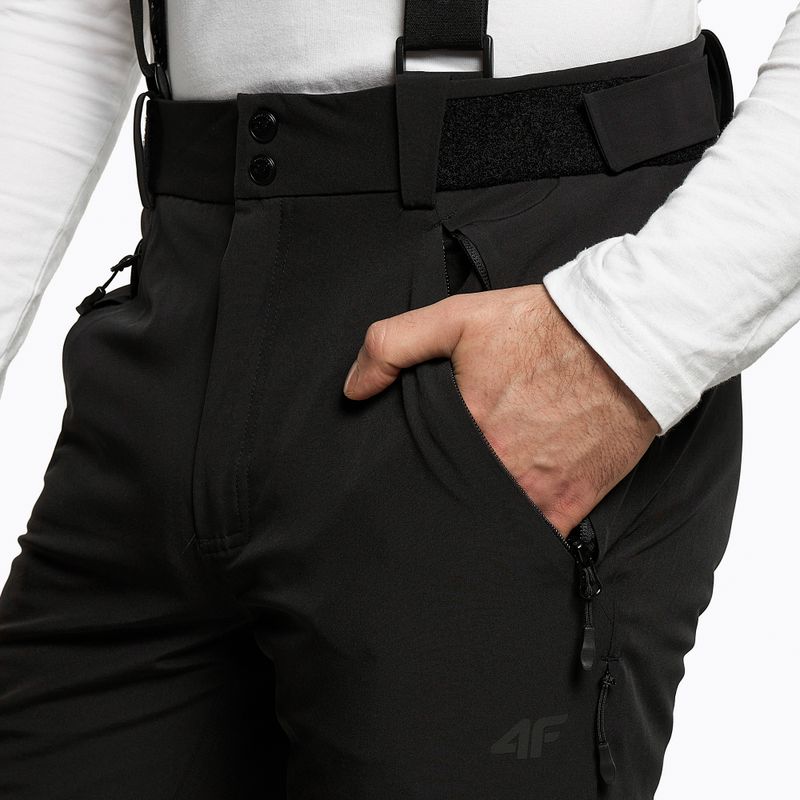 Pantaloni de schi pentru bărbați 4F negru H4Z22-SPMN004 5