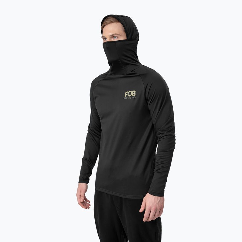Tricou termic pentru bărbați 4F negru H4Z22-BIMD034 2