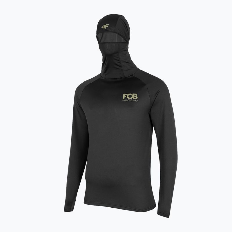 Tricou termic pentru bărbați 4F negru H4Z22-BIMD034 3