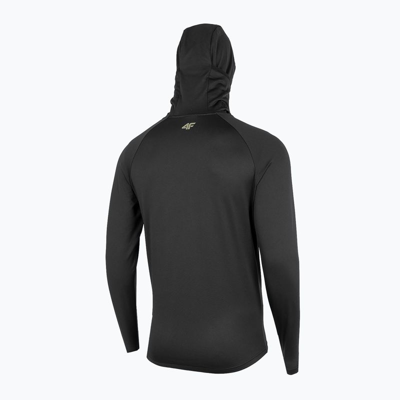 Tricou termic pentru bărbați 4F negru H4Z22-BIMD034 4