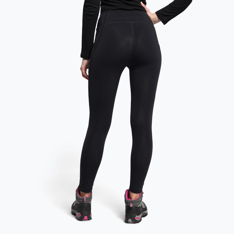 Pantaloni de trekking pentru femei 4F negru H4Z22-SPDTR060 4