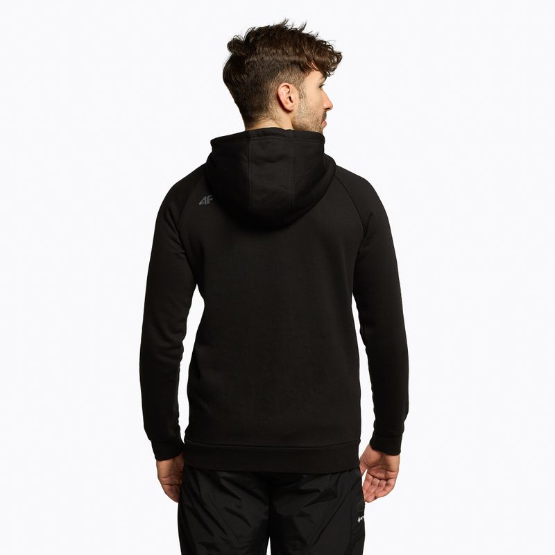 Hanorac de snowboard pentru bărbați 4F negru H4Z22-BLM021 3