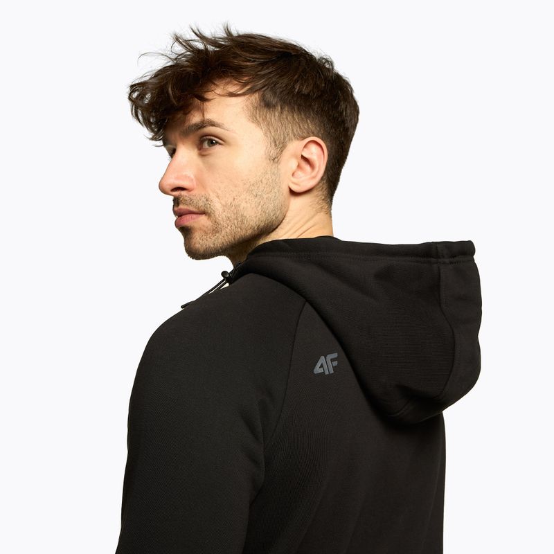 Hanorac de snowboard pentru bărbați 4F negru H4Z22-BLM021 5