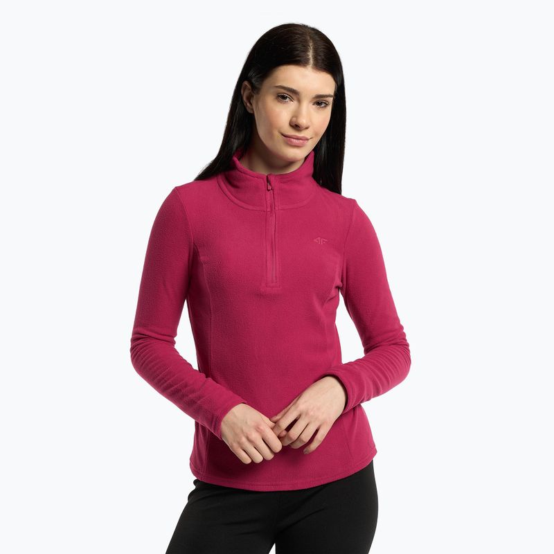Pulover de schi pentru femei 4F BIDP010 fleece roz H4Z22-BIDP010