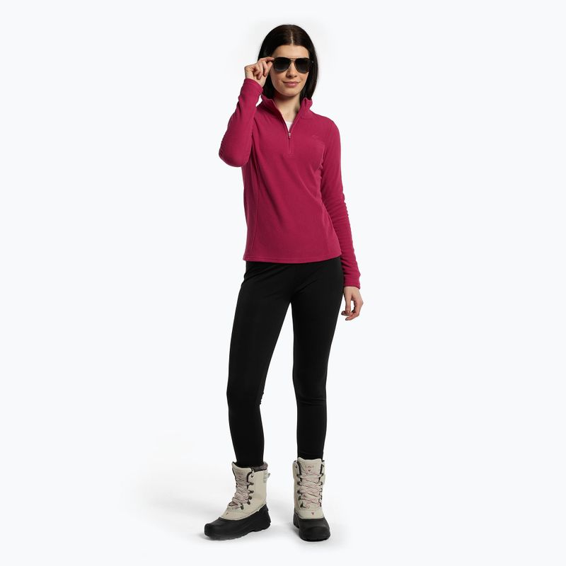 Pulover de schi pentru femei 4F BIDP010 fleece roz H4Z22-BIDP010 2