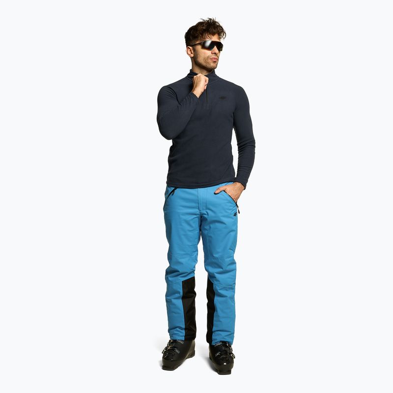 Pulover de schi pentru bărbați 4F BIMP010 albastru marin H4Z22-BIMP010 2