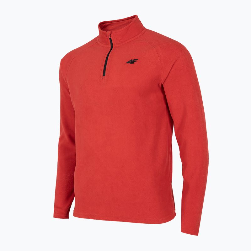 Pulover de schi pentru bărbați 4F BIMP010 fleece roșu H4Z22-BIMP010 7