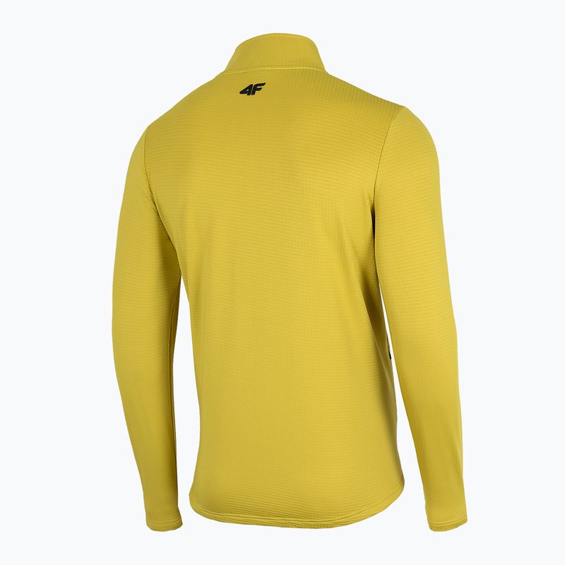 Hanorac polar 4F pentru bărbați  galben H4Z22-PLM013 4