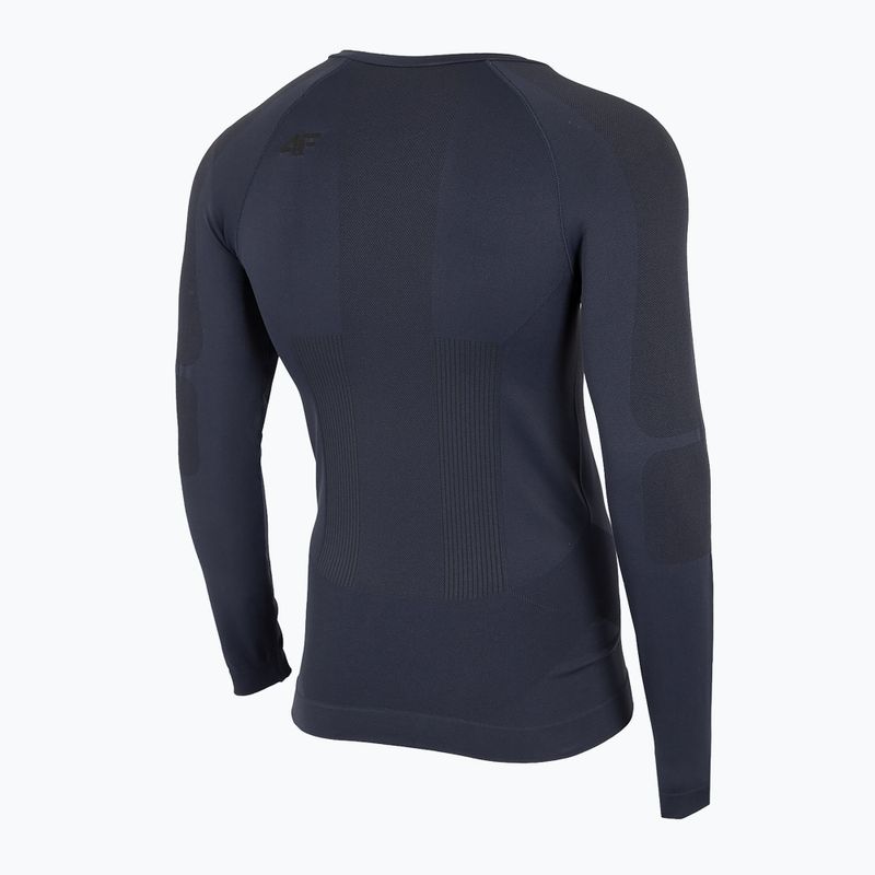 Tricou termic 4F pentru bărbați albastru marin H4Z22-BIMB030G 3