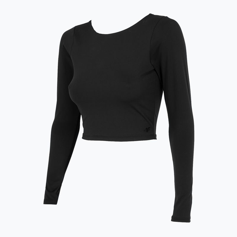 Top de yoga pentru femei 4F H4Z22-TSDL019 negru 3