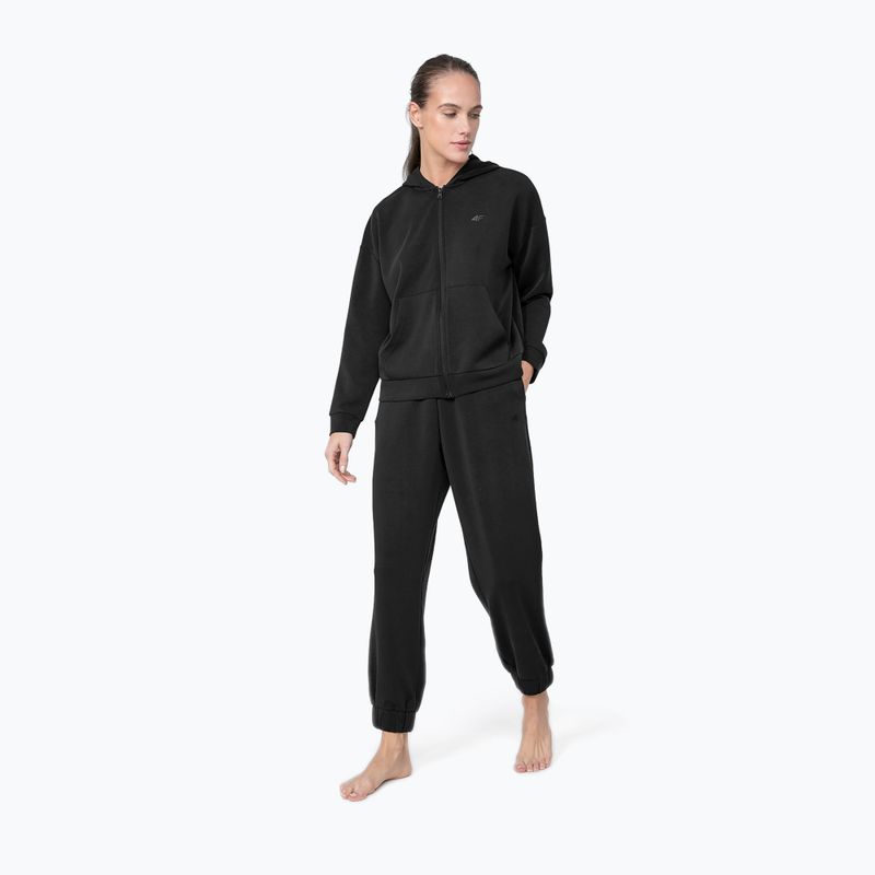 Pantaloni de yoga pentru femei 4F H4Z22-SPDD022 negru 2