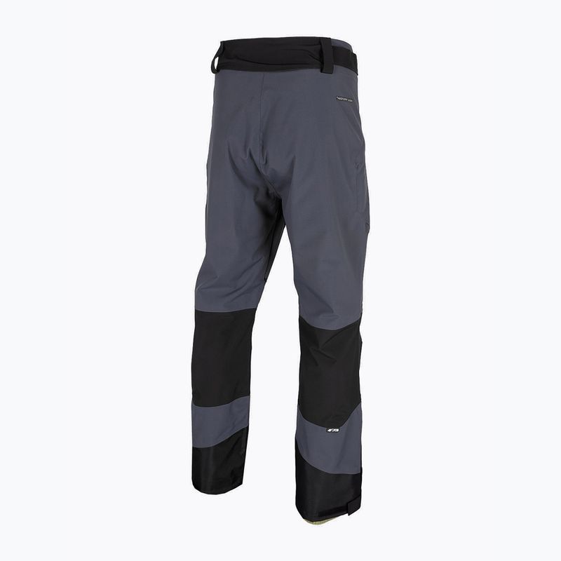 Pantaloni de snowboard pentru bărbați 4F gri închis H4Z22-SPMS001 2