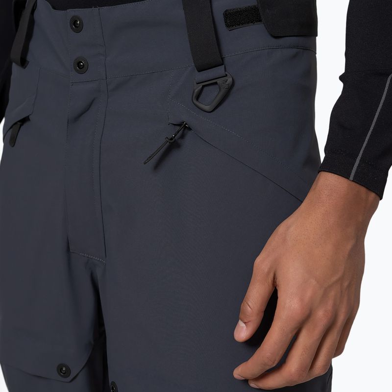 Pantaloni de snowboard pentru bărbați 4F gri închis H4Z22-SPMS001 5
