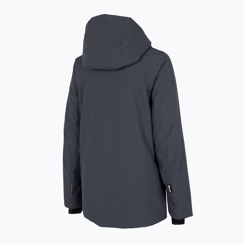 Jachetă de snowboard pentru femei 4F gri închis H4Z22-KUDS001 9
