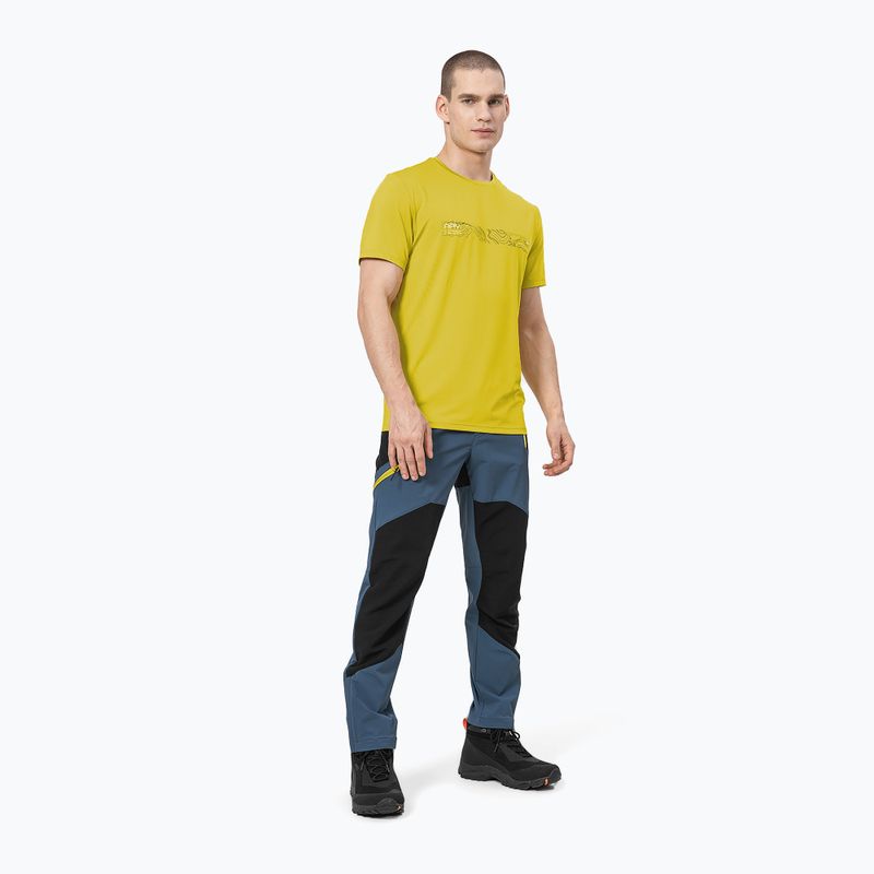 Tricou de trekking pentru bărbați 4F verde H4Z22-TSM019 2