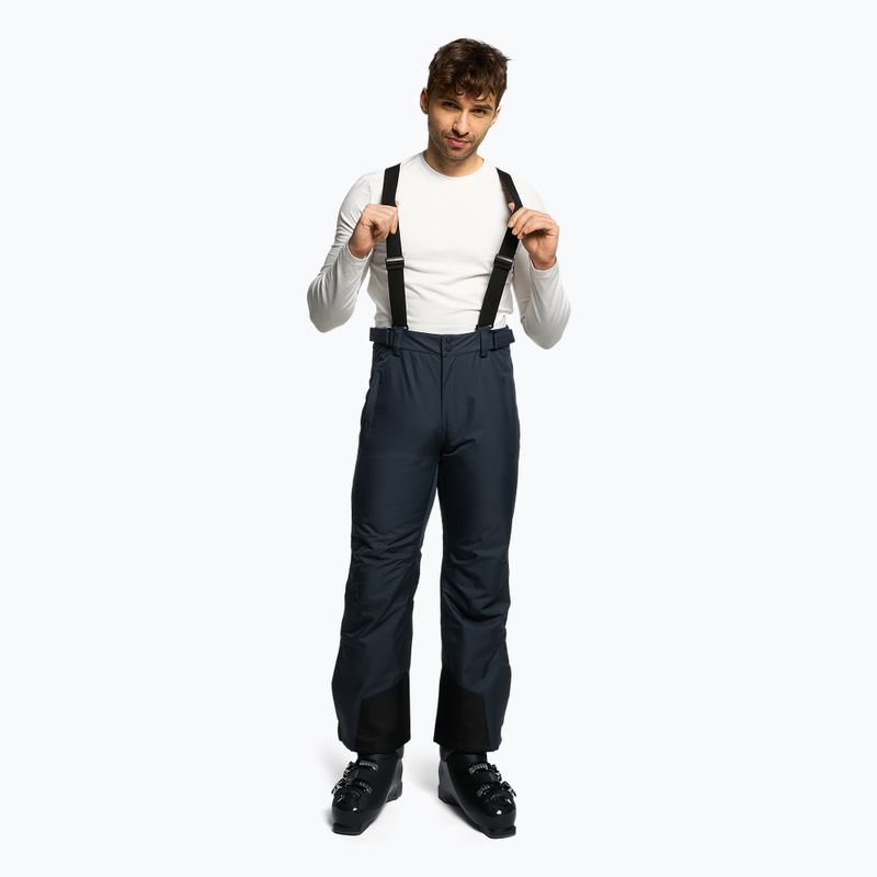 Pantaloni de schi pentru bărbați 4F albastru marin H4Z22-SPMN001