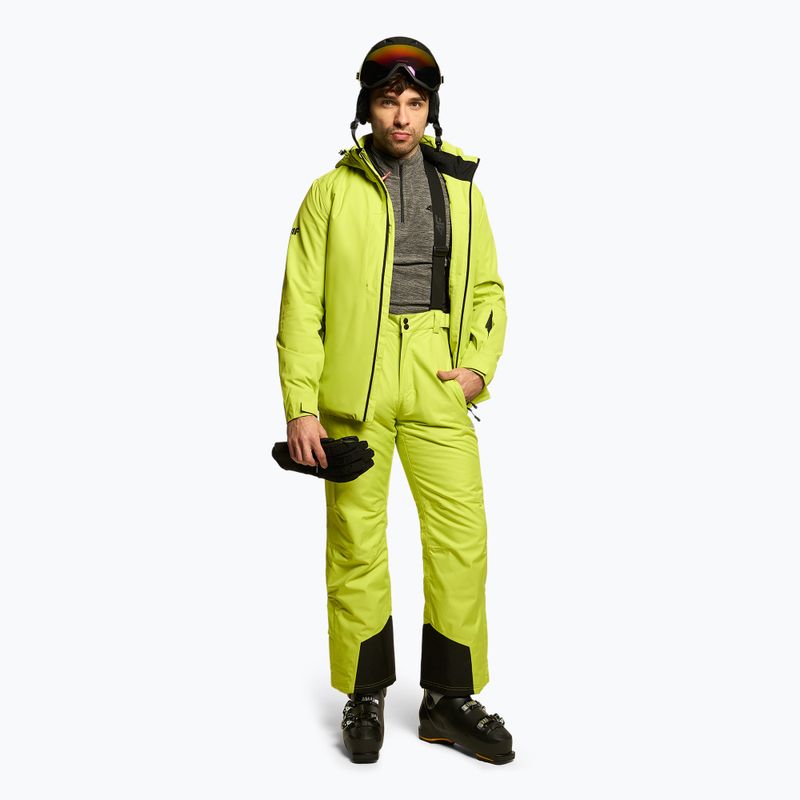 Pantaloni de schi 4F pentru bărbați  verde H4Z22-SPMN001 2