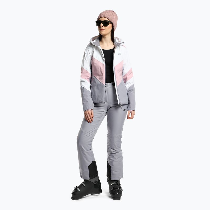 Pantaloni de schi pentru femei 4F SPDN002 gri H4Z22-SPDN002 2