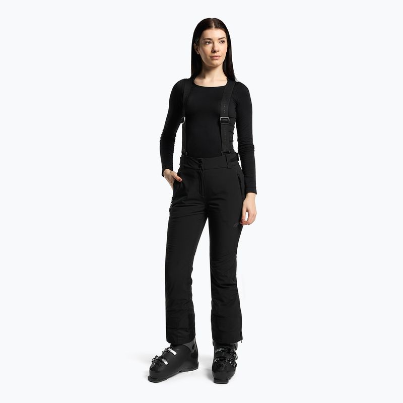 Pantaloni de schi pentru femei 4F SPDN004 negru H4Z22-SPDN004