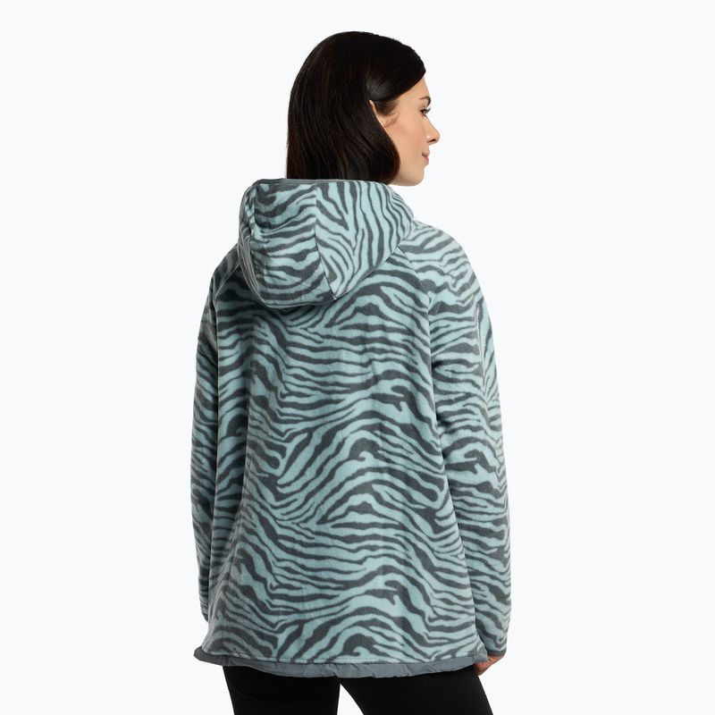 Pulover de snowboard pentru femei 4F albastru deschis H4Z22-PLD010 3