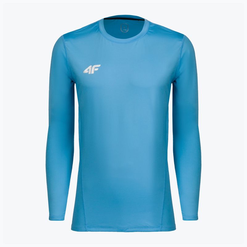 Tricou de antrenament pentru bărbați 4F Functional albastru S4L21-TSMLF051-33S