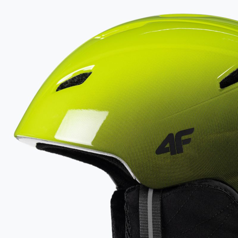 Cască de schi pentru copii 4F M016 45S verde 4FJAW22AHELM016 6