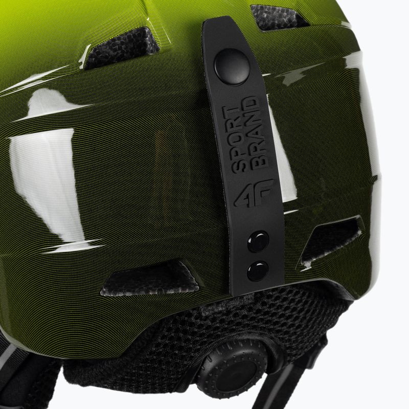 Cască de schi pentru copii 4F M016 45S verde 4FJAW22AHELM016 7