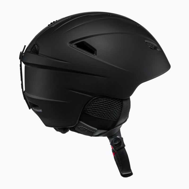 Cască de schi pentru bărbați 4F neagră H4Z22-KSM002 4