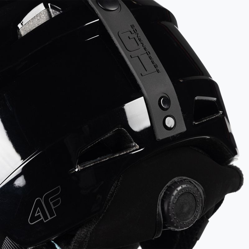 Cască de schi pentru femei 4F KSD001 20S negru H4Z22-KSD001 7