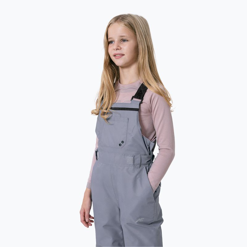 Pantaloni de schi pentru copii 4F JSPDN002 albastru HJZ22-JSPDN002 2