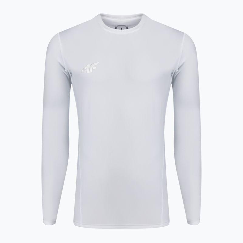 Tricou de antrenament pentru bărbați 4F Functional alb S4L21-TSMLF051-10S