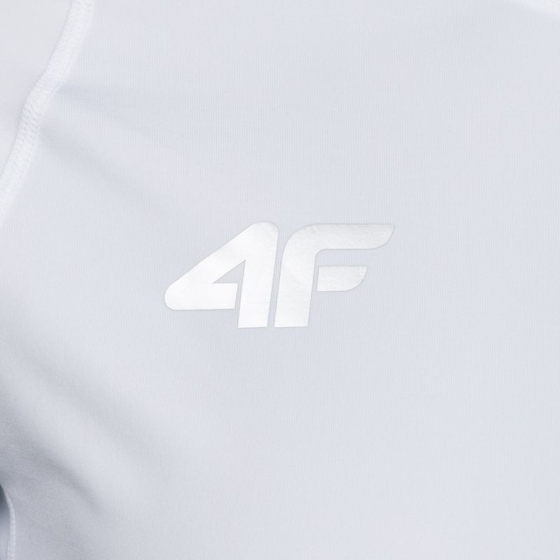 Tricou de antrenament pentru bărbați 4F Functional alb S4L21-TSMF052-10S 3