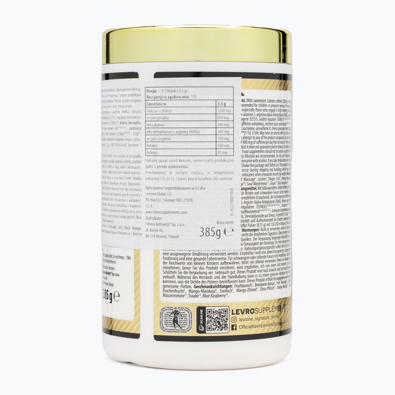 Preantrenament Fitness Authority Levrone Gold Maryland Muscle Machine 385 g exotic 2