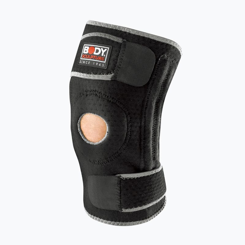 Stabilizator pentru genunchi Body Sculpture Frotte Bns 7205E black/grey