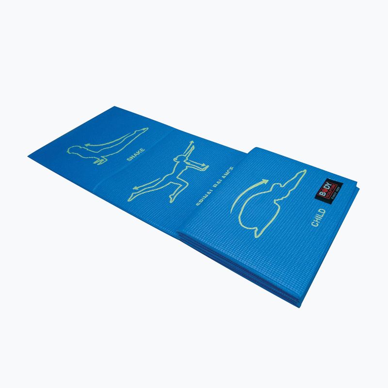 Covoraș de fitness Body Sculpture BB 8301 4 mm blue 2