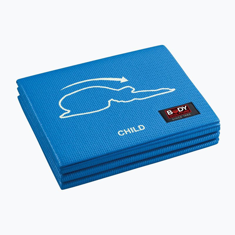 Covoraș de fitness Body Sculpture BB 8301 4 mm blue 5