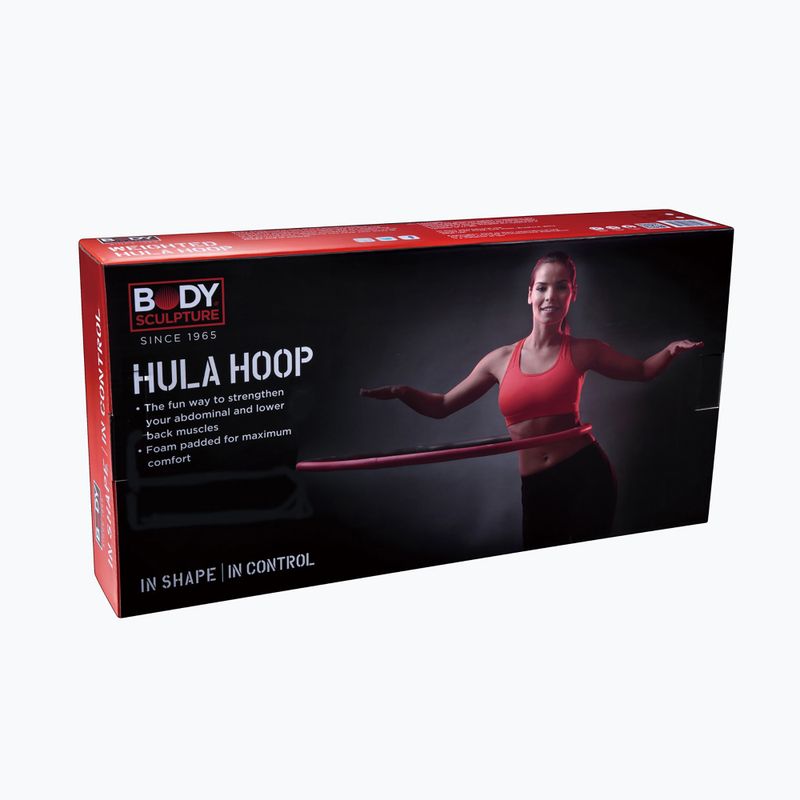 Hula hoop cu proeminențe Body Sculpture Bb 6412 grey/red 5