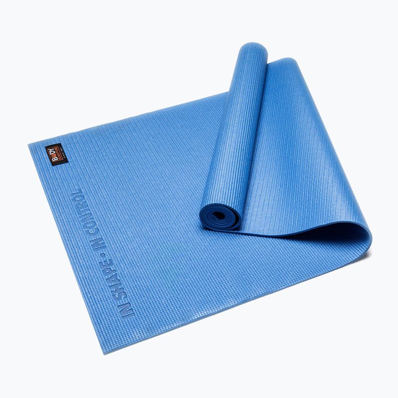 Covoraș de fitness Body Sculpture BB 8300D 4 mm blue 4
